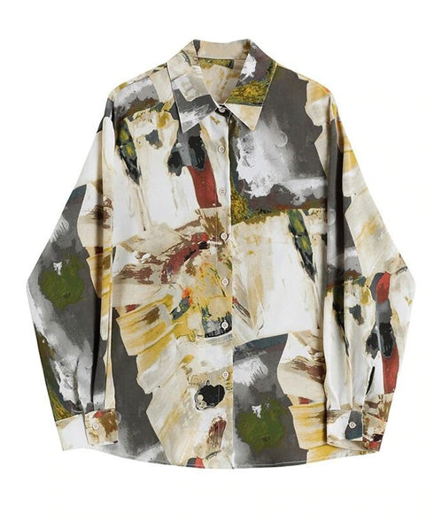cumel slatte blouse